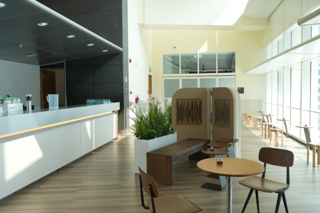 acoustics coffee bar at national library bugis