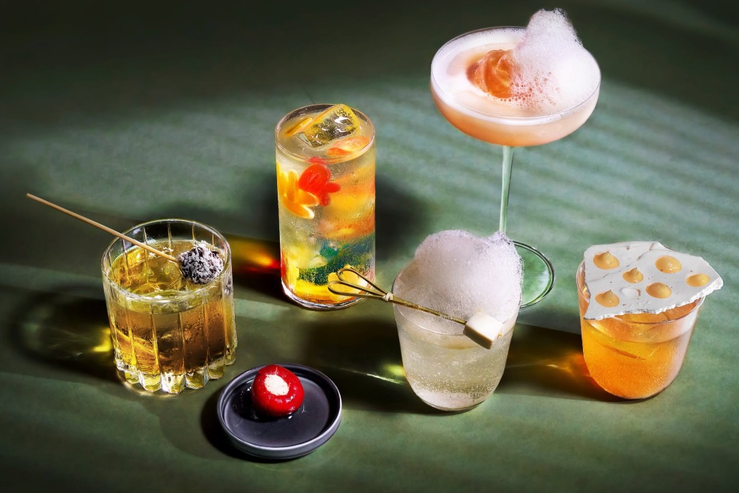 Ginger.Lily Bar Synaesthesia 2.0 Hilton Singapore Orchard cocktail menu