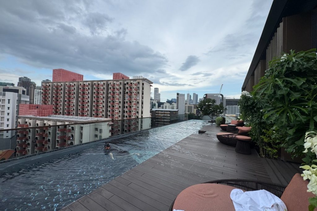 rooftop pool