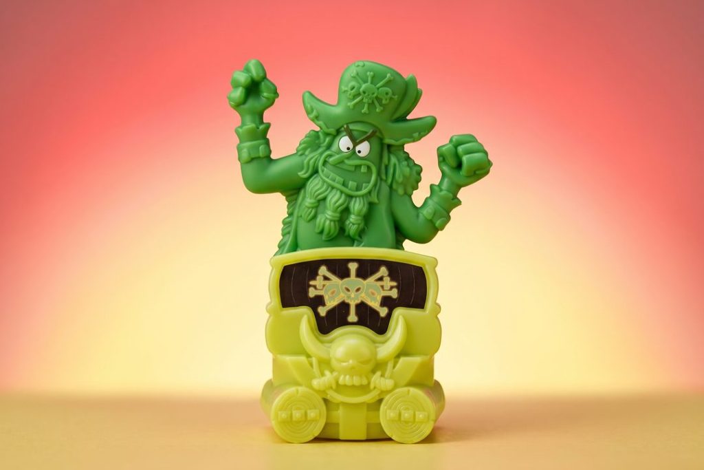 Flying Dutchman as Blackbeard McDonald's Happy Meal toy