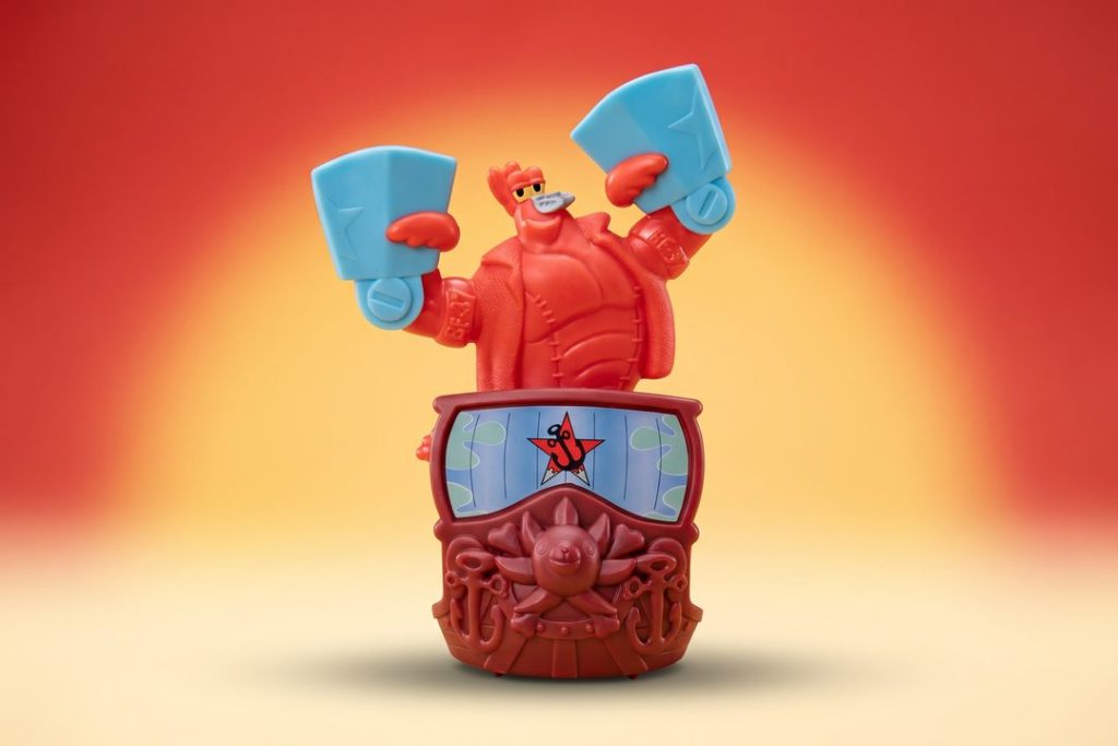 Larry the Lobster as Franky McDonald's Happy Meal toy