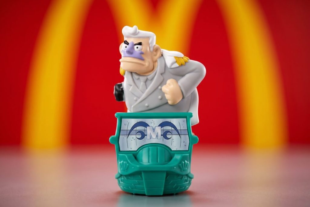 Mermaid Man as Garp McDonald's Happy Meal toy