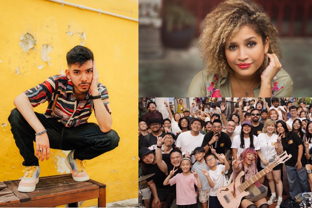 Live music and sing-along stage The River Emergence at UOB Plaza Atrium, Singapore River Festival 2026