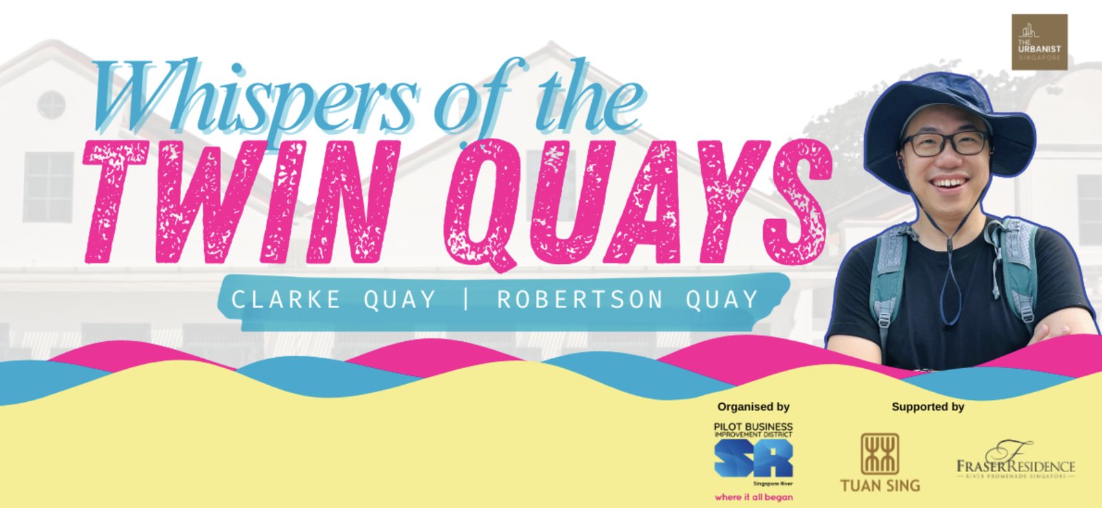 Whispers of the Twin Quays guided land and boat heritage tour, Singapore River Festival 2026