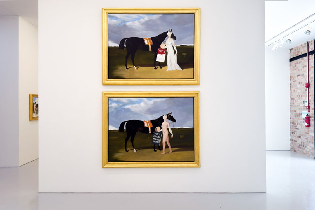 Natee Utarit A Midsummer Night's Dream paintings installation view at Richard Koh Fine Art Gillman Barracks Singapore 2026